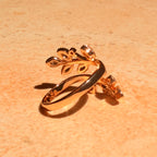 Floral Brush Ring by Lupaire