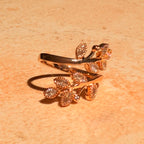 Floral Brush Ring by Lupaire
