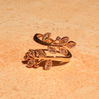 Floral Brush Ring by Lupaire