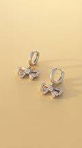 Forever Bow Earrings by Lupaire