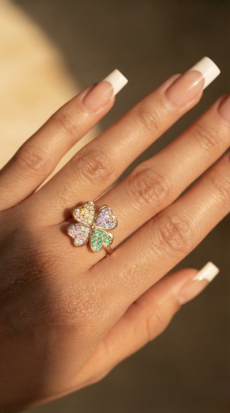 Garden Bloom Ring by Lupaire