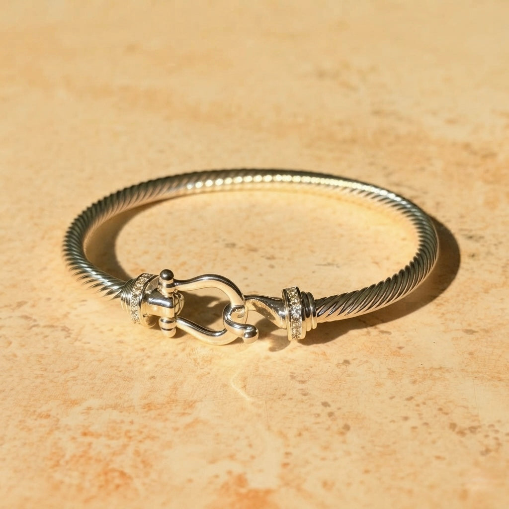 Infinity Lock Bracelet by Lupaire