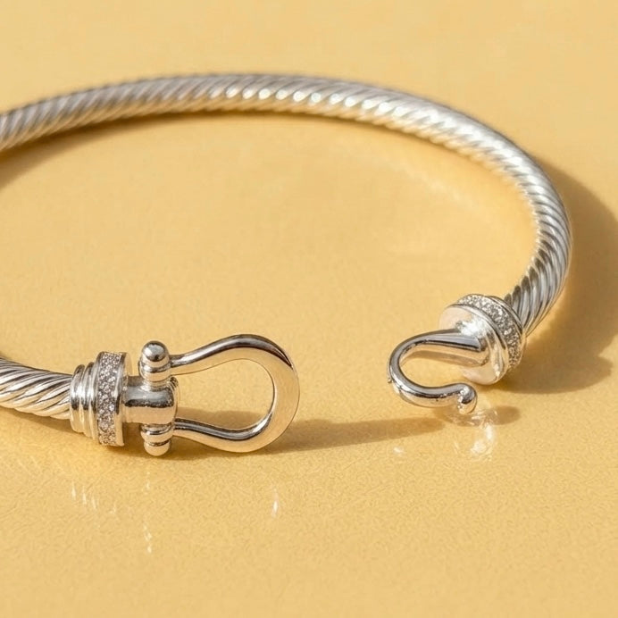 Infinity Lock Bracelet by Lupaire