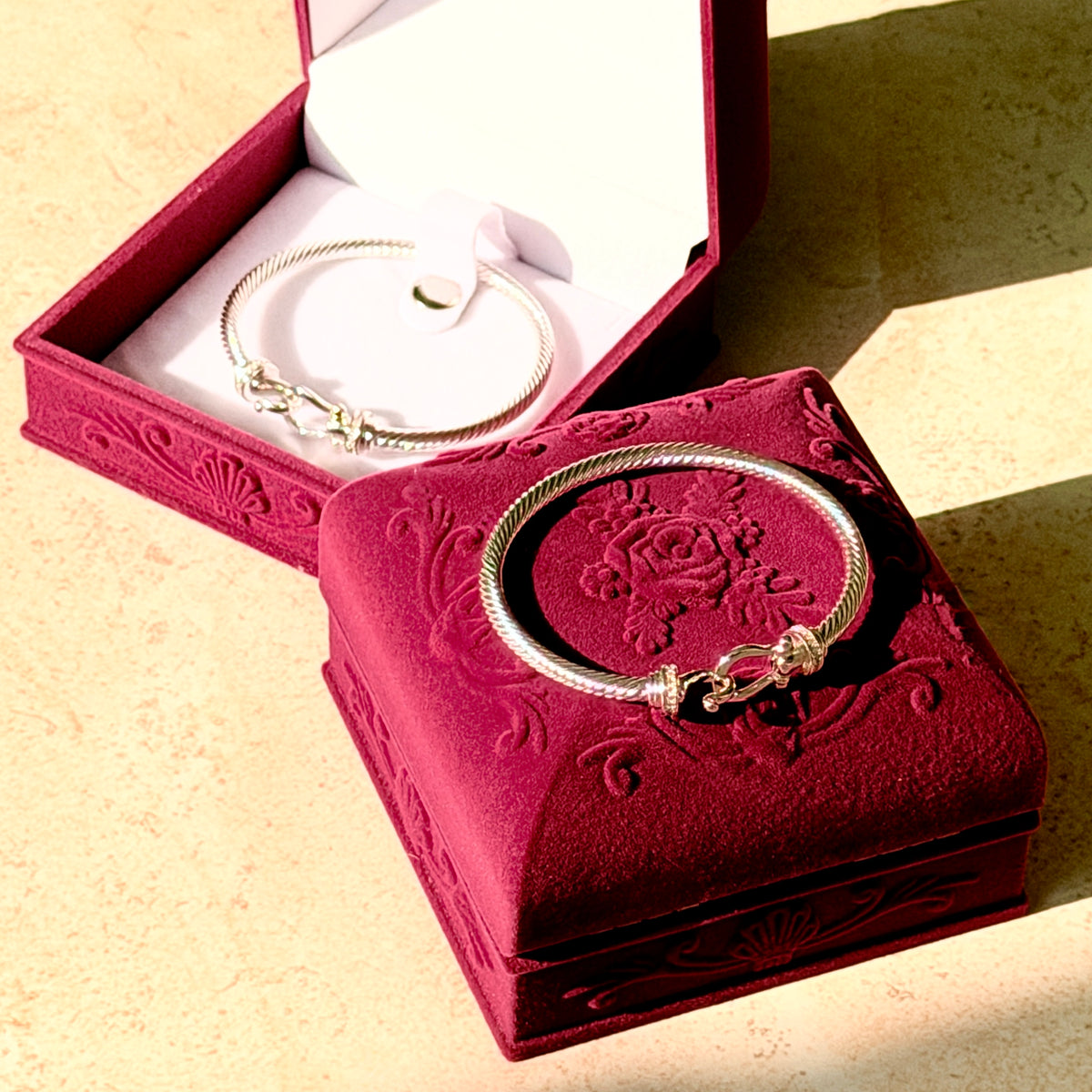 Infinity Lock Bracelet by Lupaire