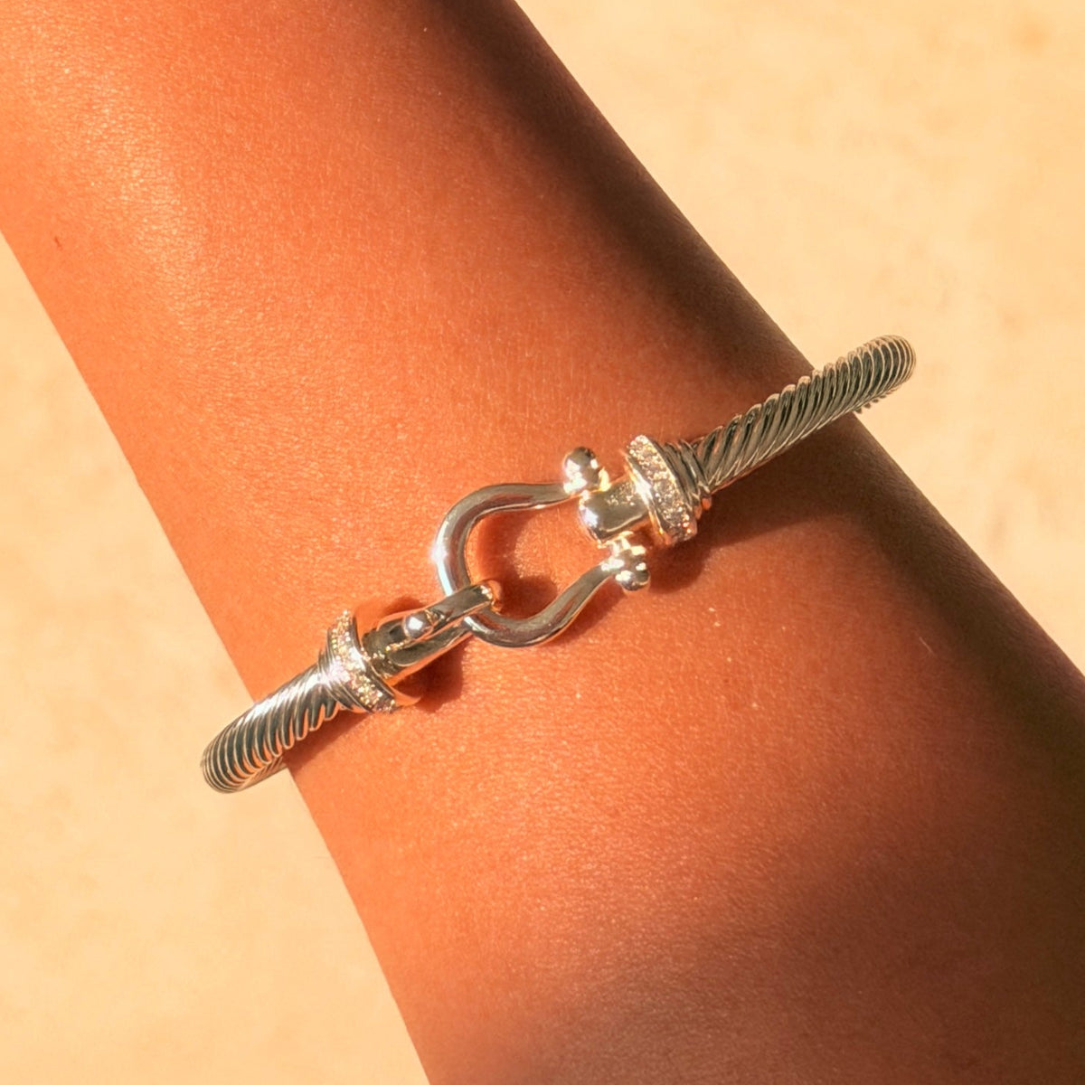 Infinity Lock Bracelet by Lupaire