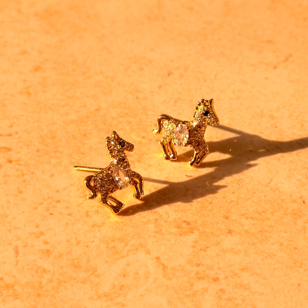 Majestic Horse Earrings by Lupaire