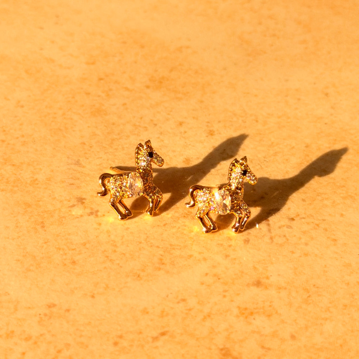 Majestic Horse Earrings by Lupaire