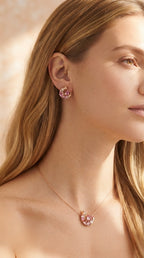 Moonlit Rose Necklace by Lupaire