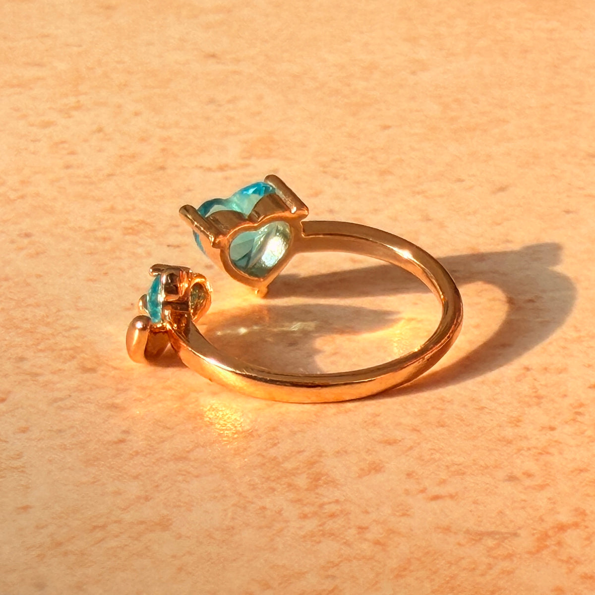 Ocean Heart Ring by Lupaire