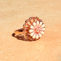 Daisy Bloom Spinner Ring by Lupaire