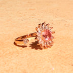 Petal Kiss Spinner Ring by Lupaire