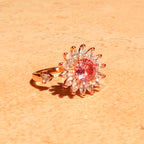 Petal Kiss Spinner Ring by Lupaire