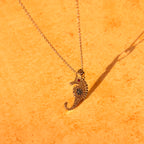 Seahorse Treasure Necklace by Lupaire