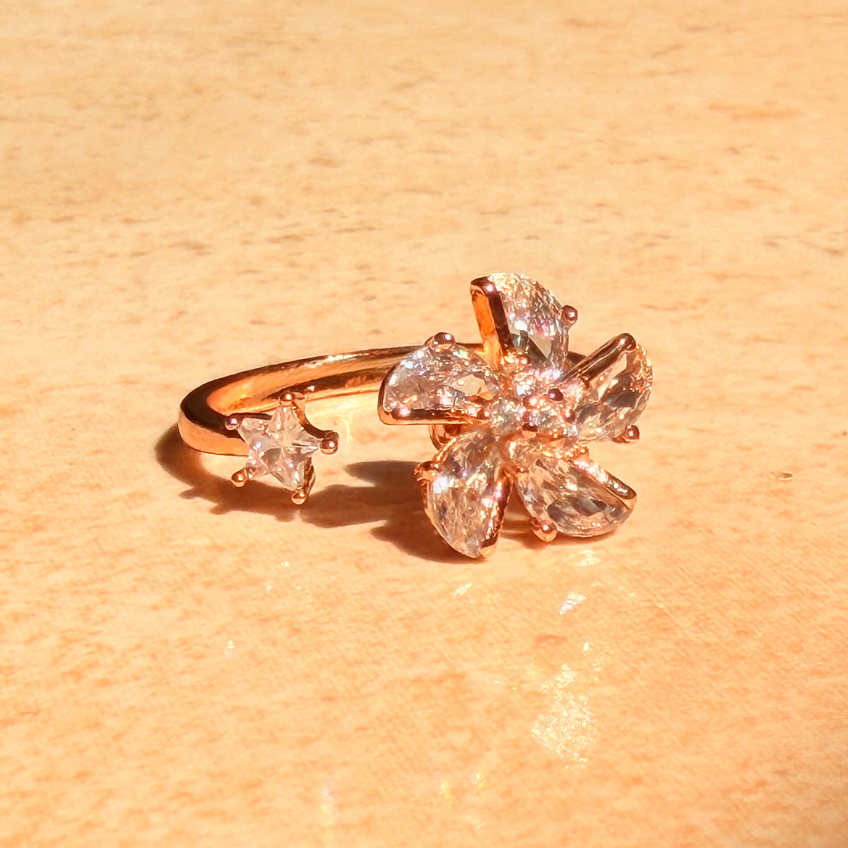 Signature Bloom Spinner Ring by Lupaire