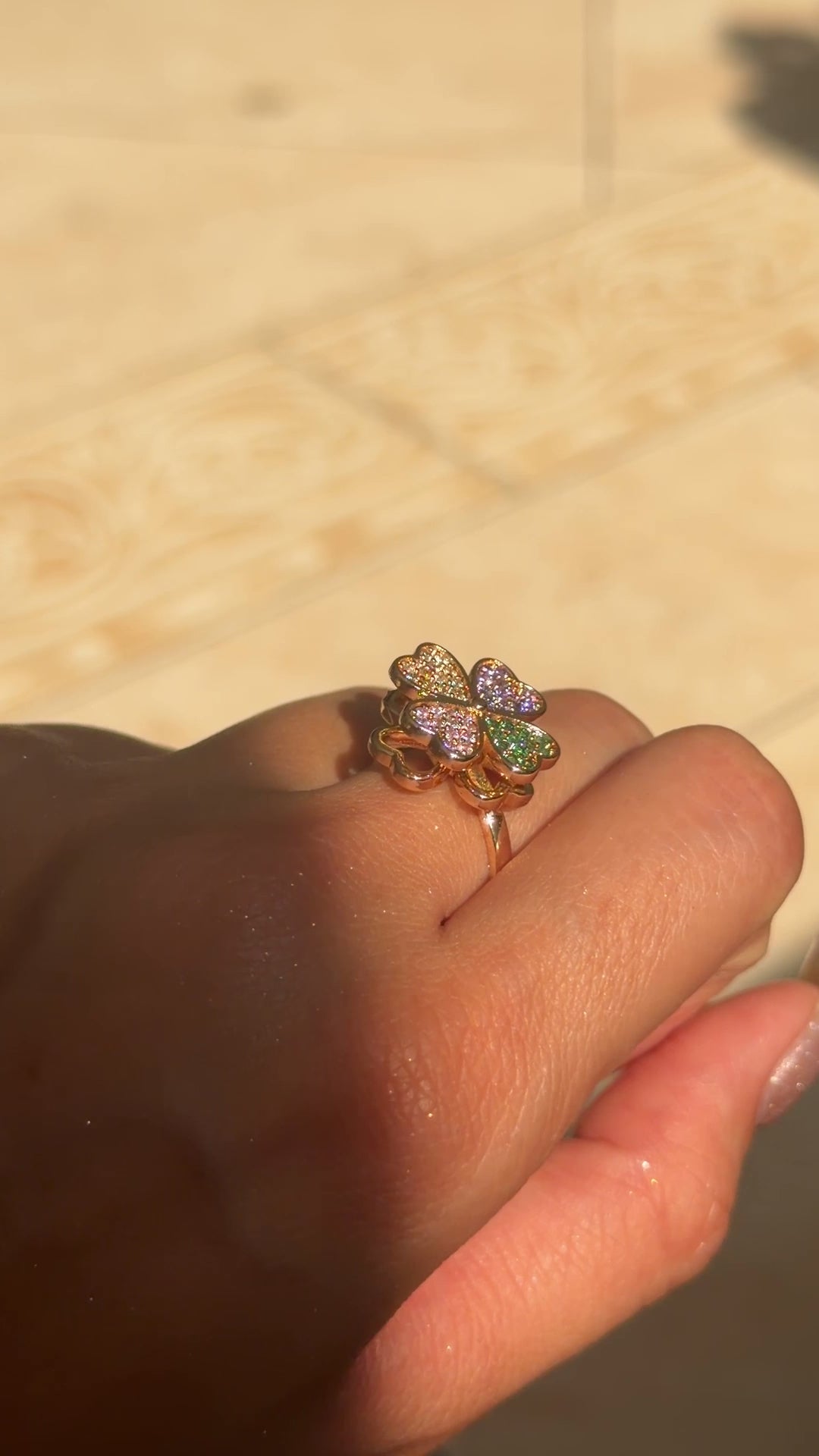 Garden Bloom Ring by Lupaire